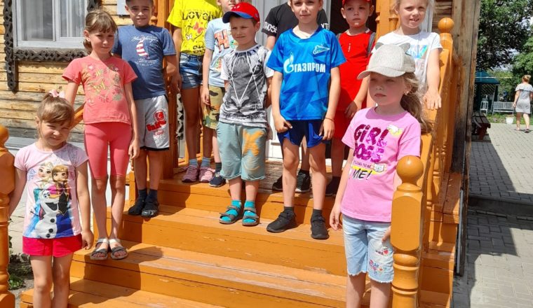 В гостях у музея А.И. Куприна ребята из ДОЛ при МБОУ СОШ с. Наровчат