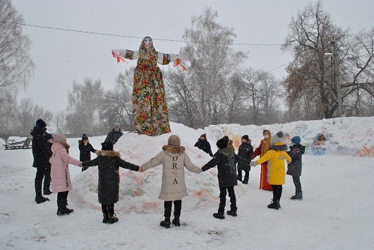 В музее А.Н. Радищева встречают Масленицу