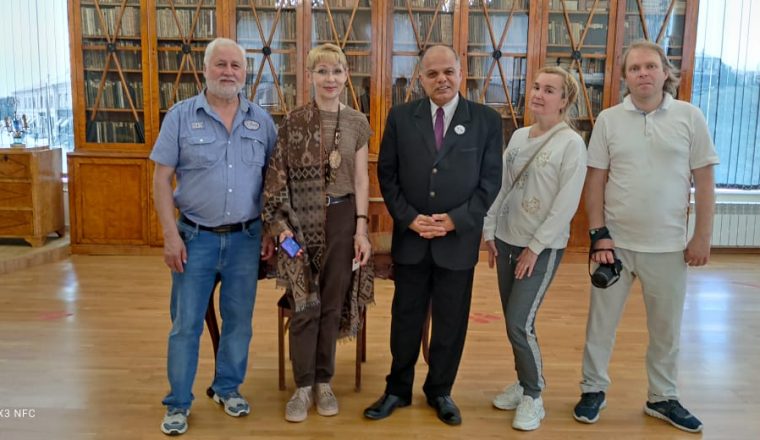 В «главном литературном доме» Пензы побывали гражданин Палестины и гости из Чувашии