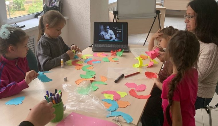 Для детей из ДНР и ЛНР сотрудники Пензенского литературного музея провели тематическое занятие «Клады бабушки Александры»