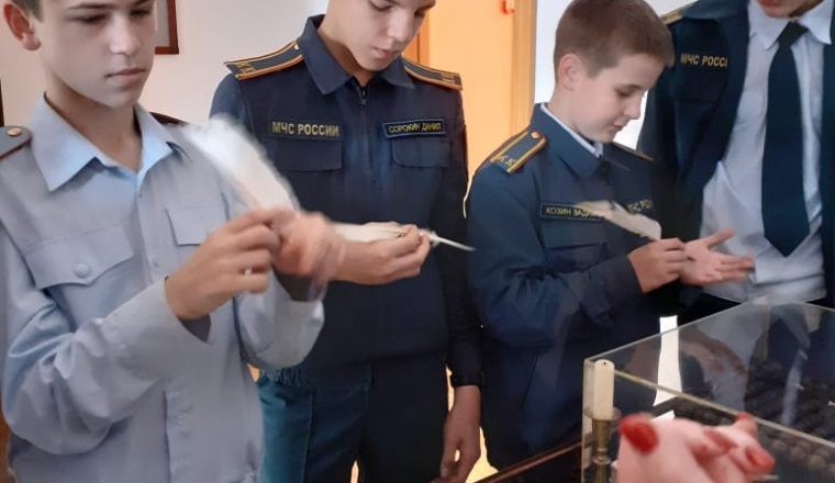 В музее В.Г. Белинского побывали кадеты городских школ