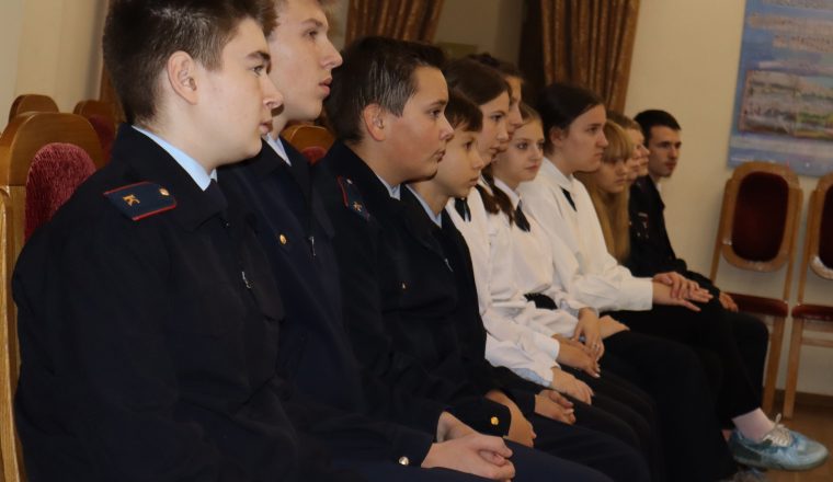 Литературный музей присоединился к Всероссийской ежегодной акции «День в музее для российских кадет»