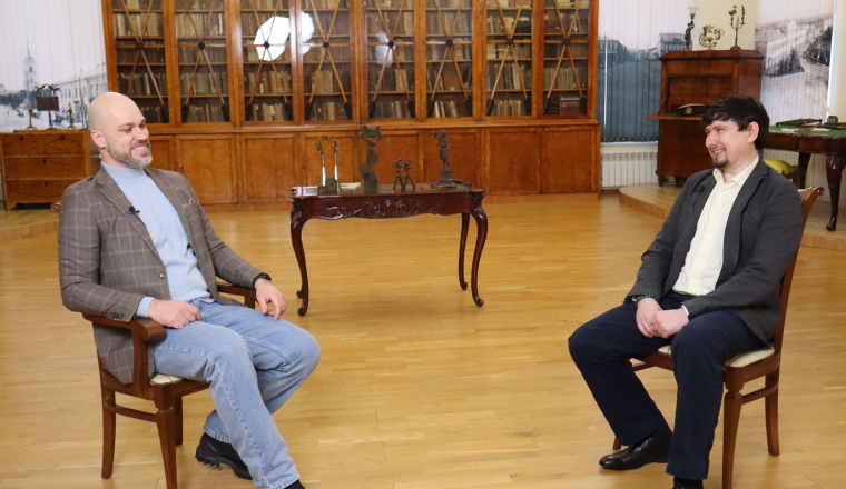 Литературный музей стал местом съёмок о скульпторе Владимире Трулове