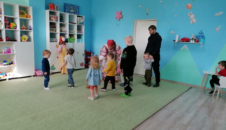 В Пензе малыши весело встретили первый день весны