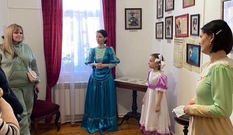 В дни школьных каникул в музее А.И. Куприна большой популярностью пользовались театрализованные мероприятия