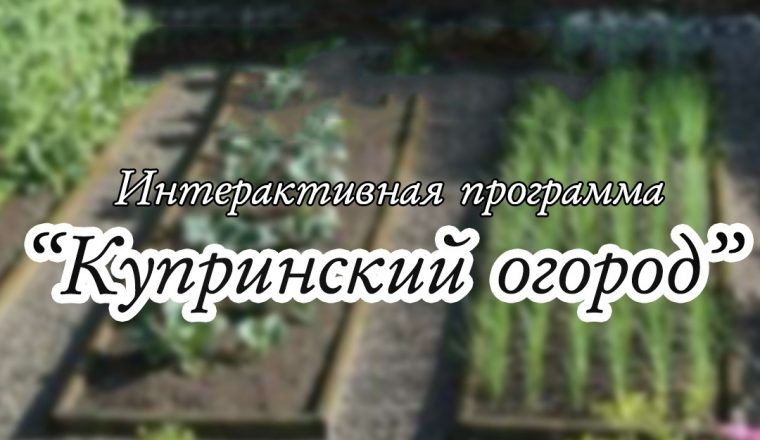 Музей Куприна приглашает на «Купринский огород»