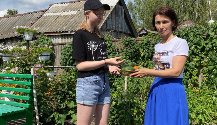 На «Купринском огороде» можно полакомиться урожаем с грядки