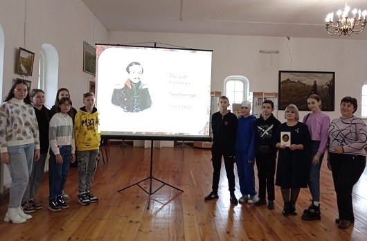 Как усадьба «Тарханы» повлияла на творчество М.Ю. Лермонтова, узнали школьники в музее