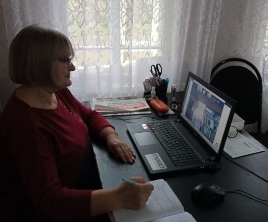 Участие в онлайн-совещании сотрудника музея