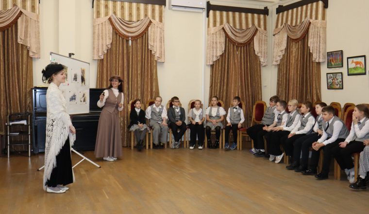 В Литературном музее детей познакомили с героями произведений А.И. Куприна