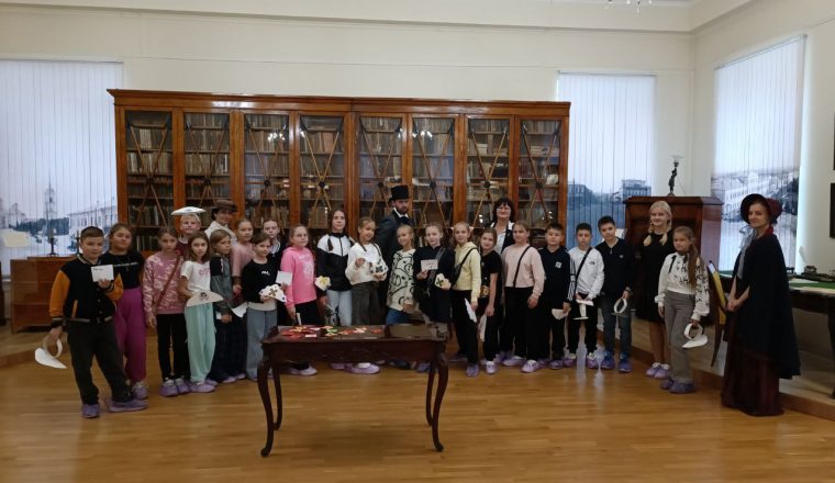 Пензенские школьники отправились в познавательное «Путешествие с классиками»