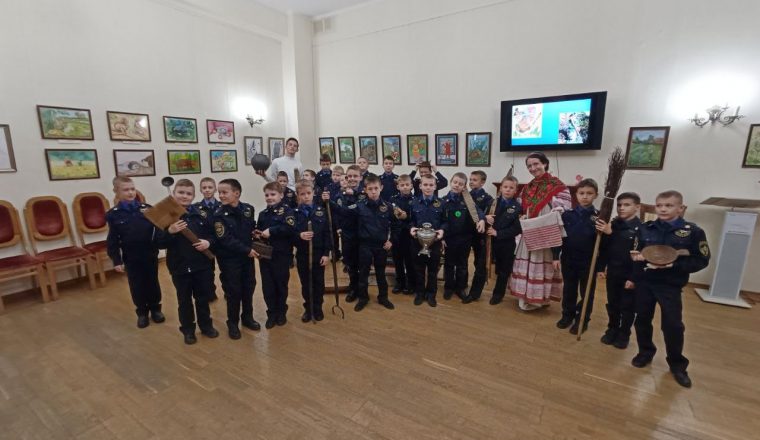 Пензенские кадеты отметили свой праздник в Литературном музее