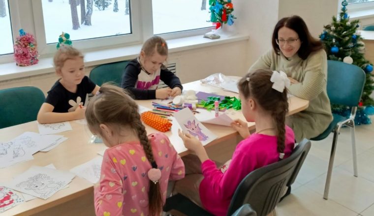 «Святочные посиделки» для детей из ДНР и ЛНР состоялись в санатории им. Володарского