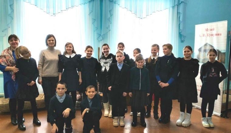 Наровчатских школьников учат культуре речи в музее А.И. Куприна