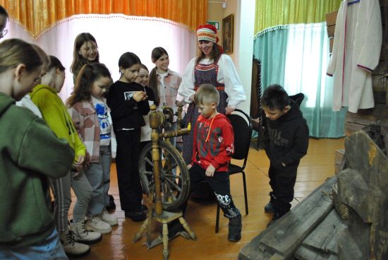 С народными преданиями познакомились школьники в музее А.Н.Радищева