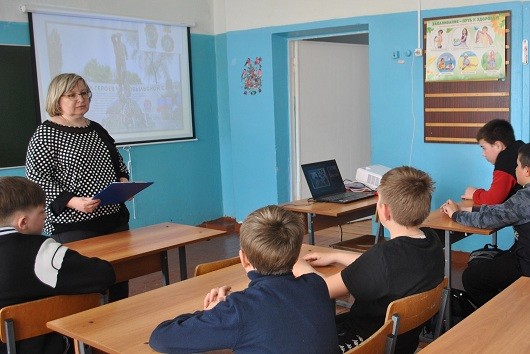 Школьникам села Радищево рассказали о чернобыльской катастрофе