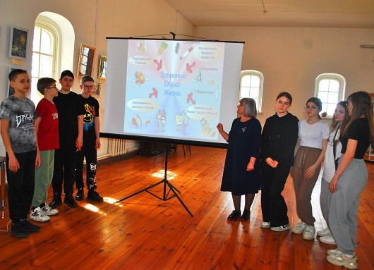 В музее А.Н. Радищева говорят о целесообразности здорового образа жизни