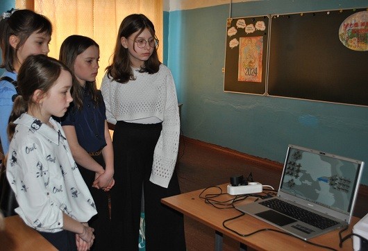 Школьникам с. Радищево рассказали о ратном подвиге русских воинов