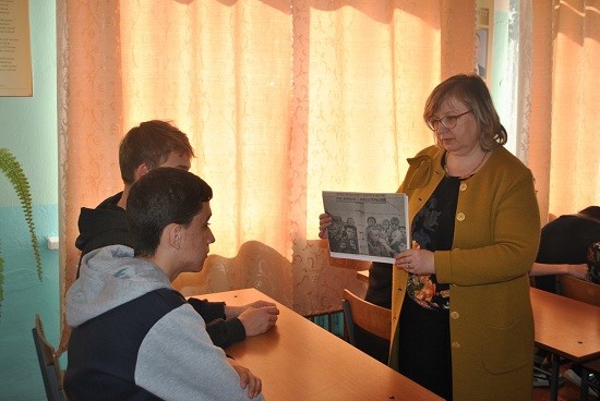 Школьники села Радищево вспомнили о трагических днях войны