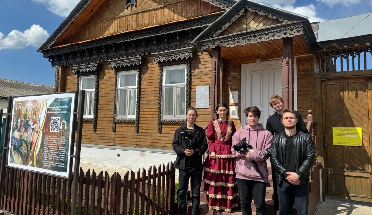 Музей А.И. Куприна принял участие в съемках короткометражного фильма о туристических местах Наровчатского района