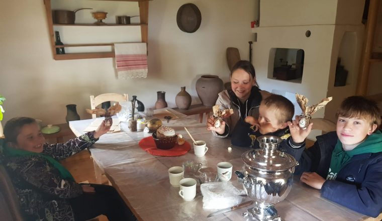 О праздновании Святой Пасхи в семье Белынских