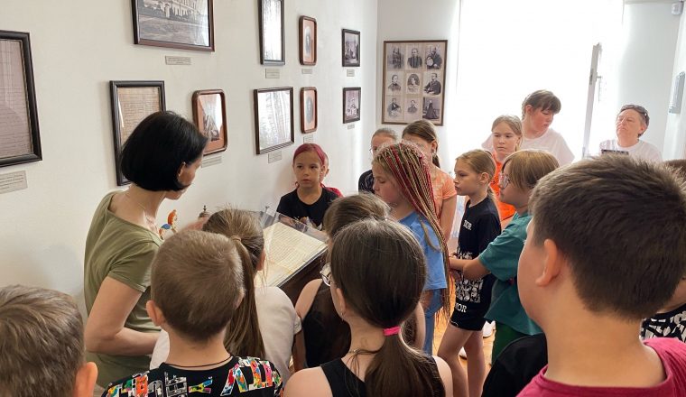 В музее А.И. Куприна детям рассказывают о любви писателя к Родине