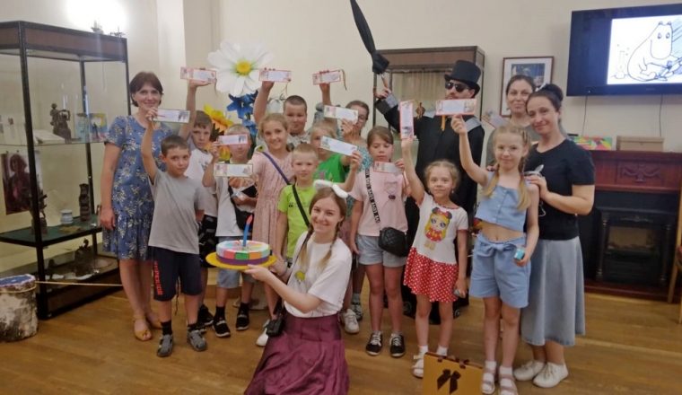 В Литературном музее отпраздновали день рождение Муми-Тролля