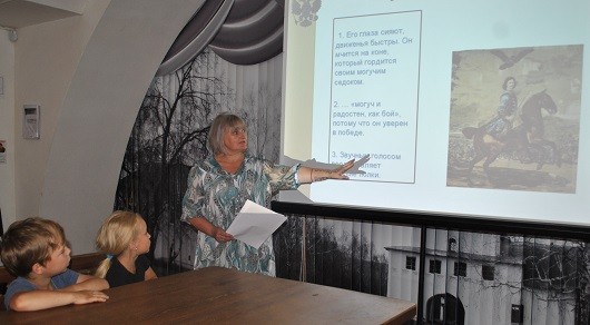 В музее А.Н. Радищева проводят патриотические мероприятия