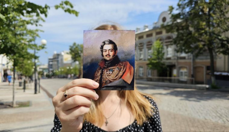 К 240-летию Д.В. Давыдова в центре Пензы прошла литературная акция