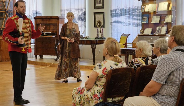 Участникам клуба «Меридиан» рассказали о Денисе Давыдове