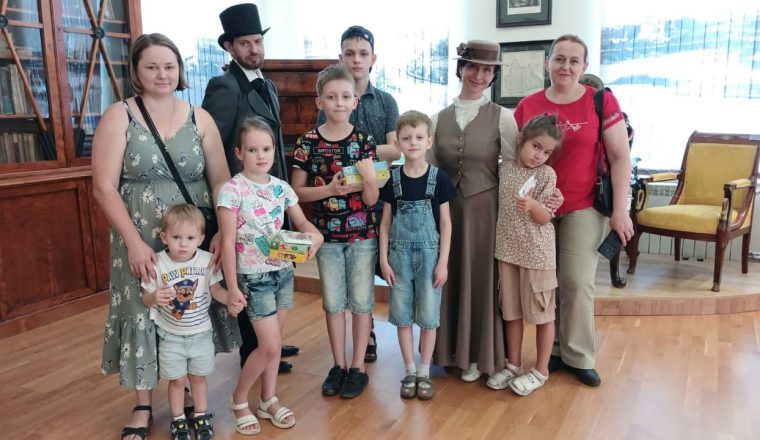 Большие семейные выходные проходит в Пензенском литературном музее