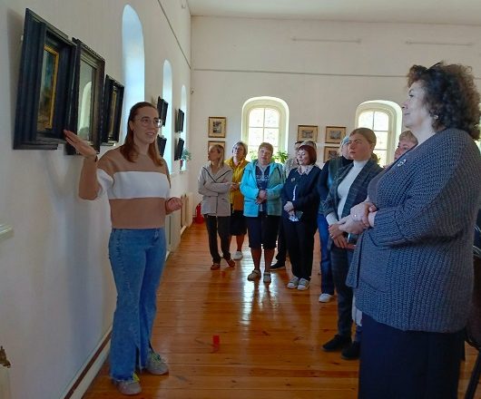 С жизнью и творчеством А.П. Боголюбова познакомились библиотекари Кузнецкого района