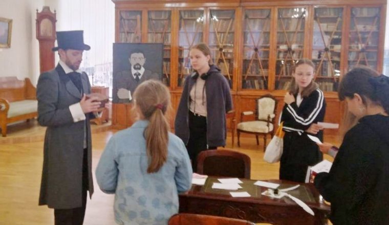 Школьники из Мордовии изучили литературное наследие Пензенского края на увлекательной квест-экскурсии