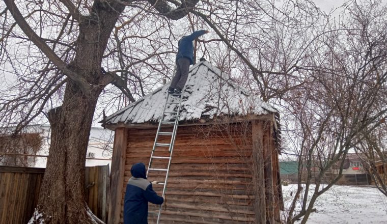 Подготовка музея В.Г. Белинского к зимнему периоду.