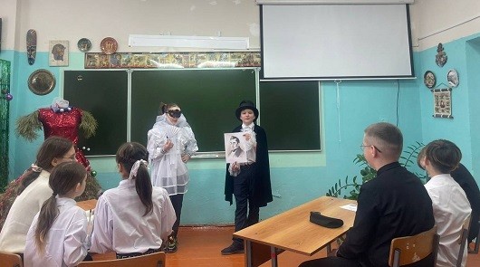 Школьники Кузнецкого района изучают наследие великого драматурга