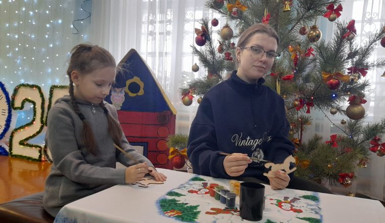 В Рождественский сочельник в музее А.И. Куприна мастерили подарок к празднику