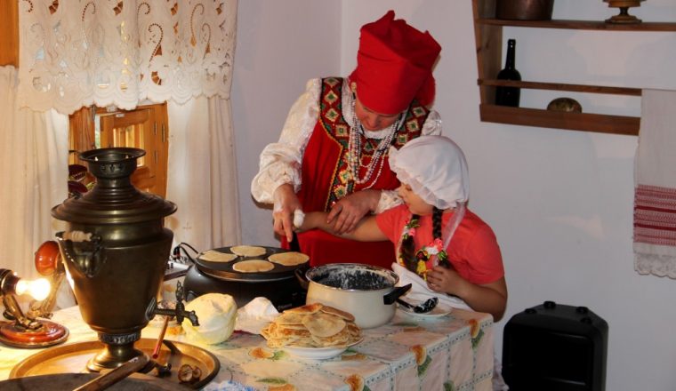 Празднование Крещения в семье Белынских