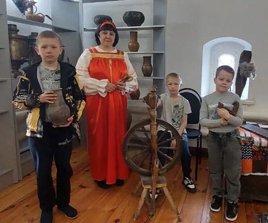 В музее А.Н. Радищева знакомят с бытом крестьян XVlll века