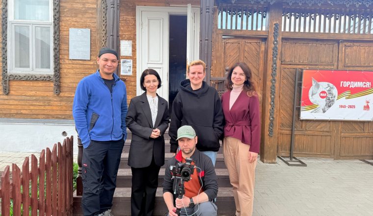 Музей А.И. Куприна принял участие в съемках фильма о туристических местах Наровчатского района