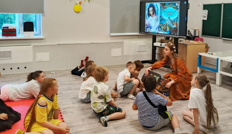 Дети из Лидерландии побывали в сказочном Лукоморье