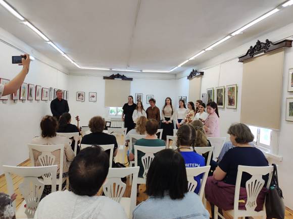 Выставка из фондов Объединения открылась в музее-заповеднике Ф.И. Тютчева «Овстуг»