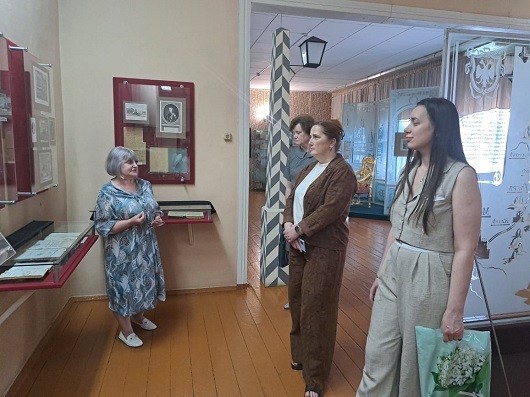 Музей А.Н. Радищева посетили представители фонда «Защитники Отечества»