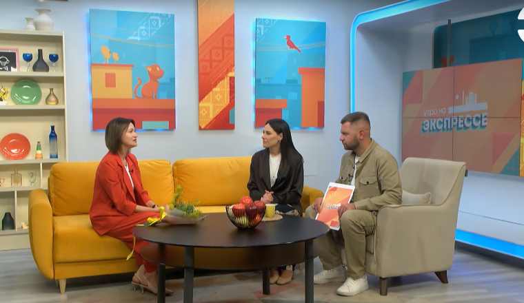 Генеральный директор Объединения рассказала о Тихвинской ярмарке в программе «Утро на Экспрессе»