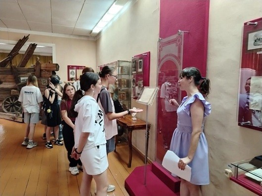 В игровом путешествие приняли участие воспитанники трудового лагеря