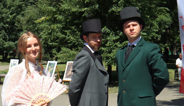 Пензенский литературный музей присоединился к торжествам в сквере имени М.Ю. Лермонтова