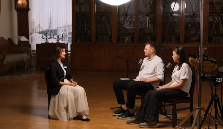 Наталья Полева стала гостем подкаста Движения Первых «Лица Первых»