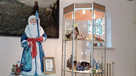 Уникальные игрушки из ваты представлены в музее А.Н. Радищева