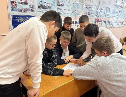 О подвигах солдат рассказали сотрудники музея А.Н. Радищева