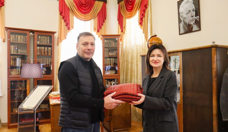 Пензенский литературный музей посетил внук писателя Николая Павловича Задорнова