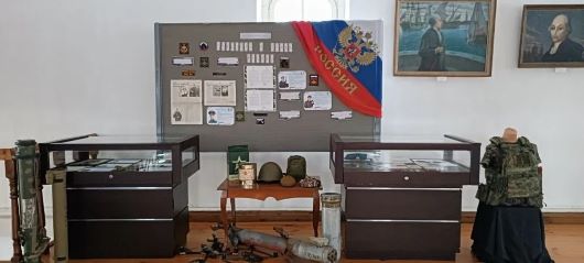 В музее А.Н. Радищева открылась выставка, посвященная героям современной войны
